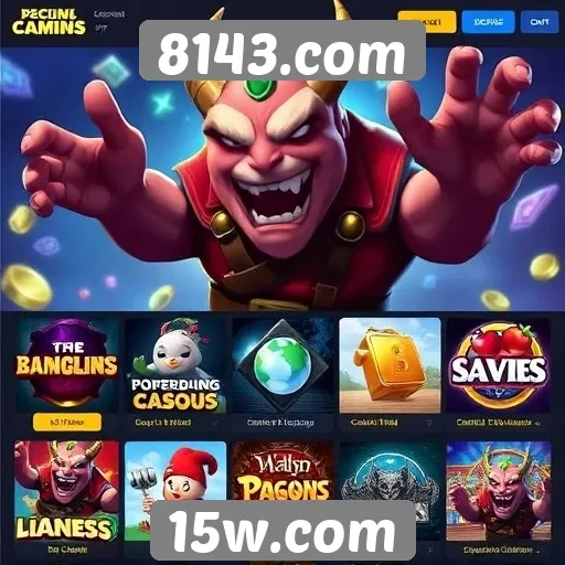 Exploração de jogos populares no site 8143.com