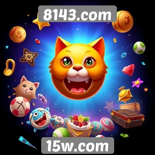 Variedade de jogos disponíveis no site 8143.com